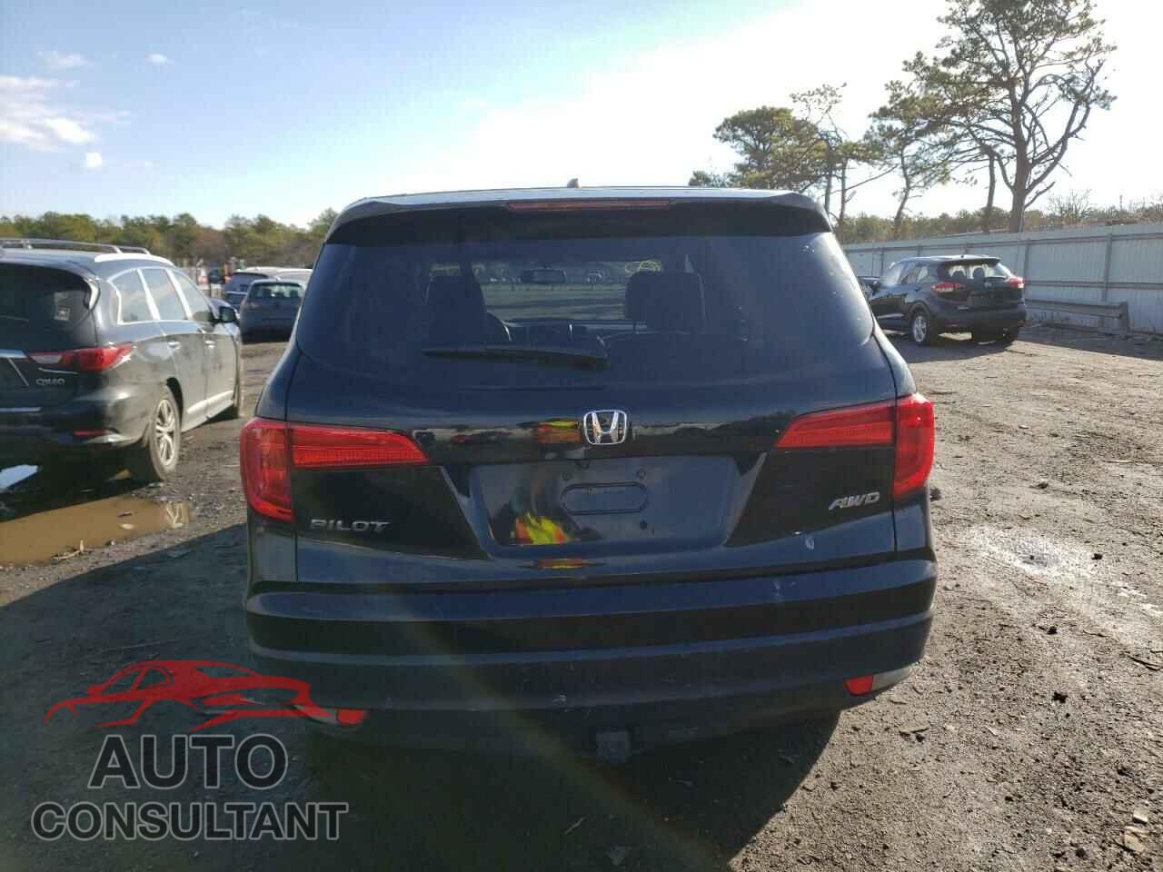 HONDA PILOT 2017 - 5FNYF6H59HB025299