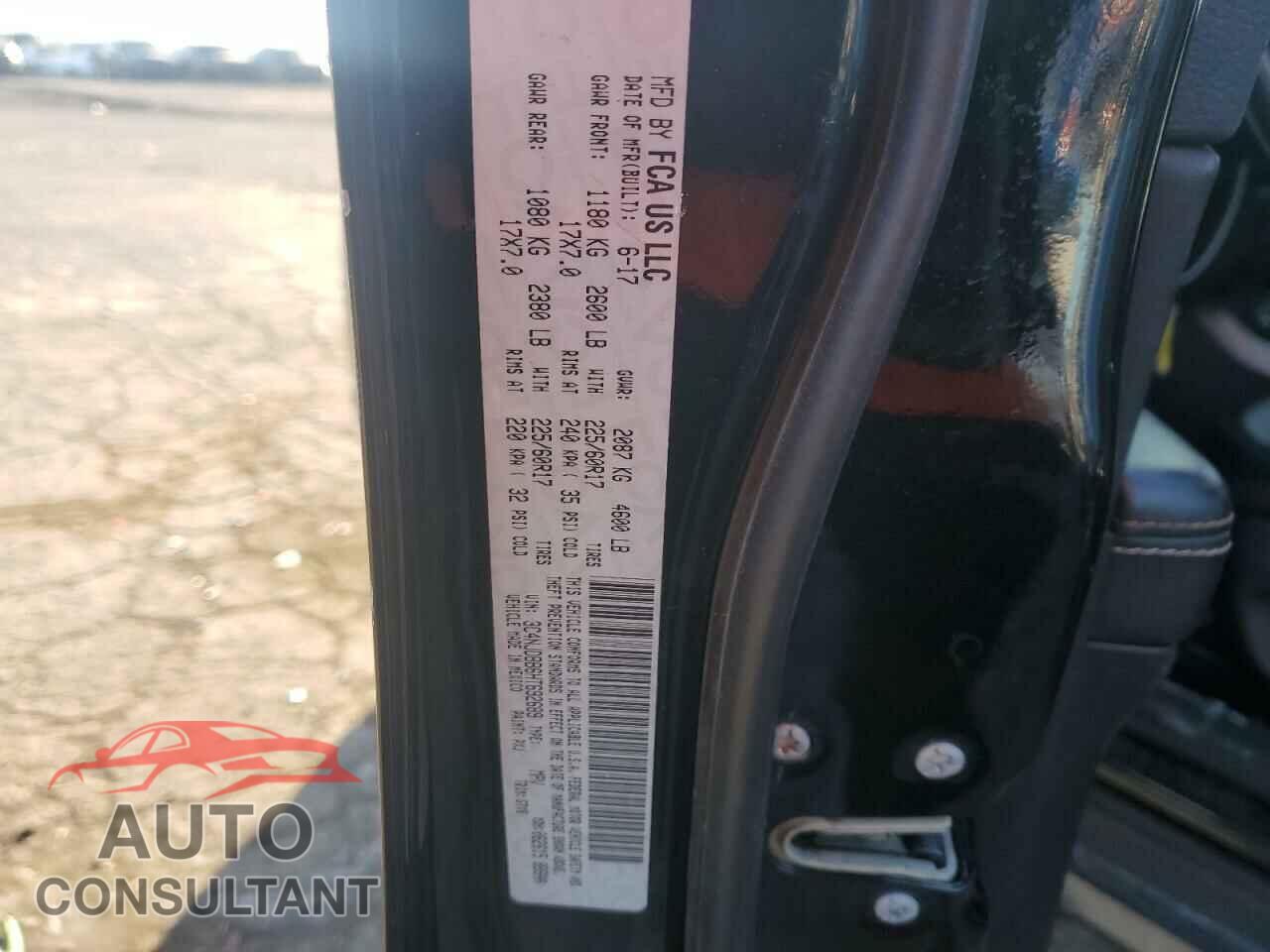JEEP COMPASS 2017 - 3C4NJDBB6HT692689