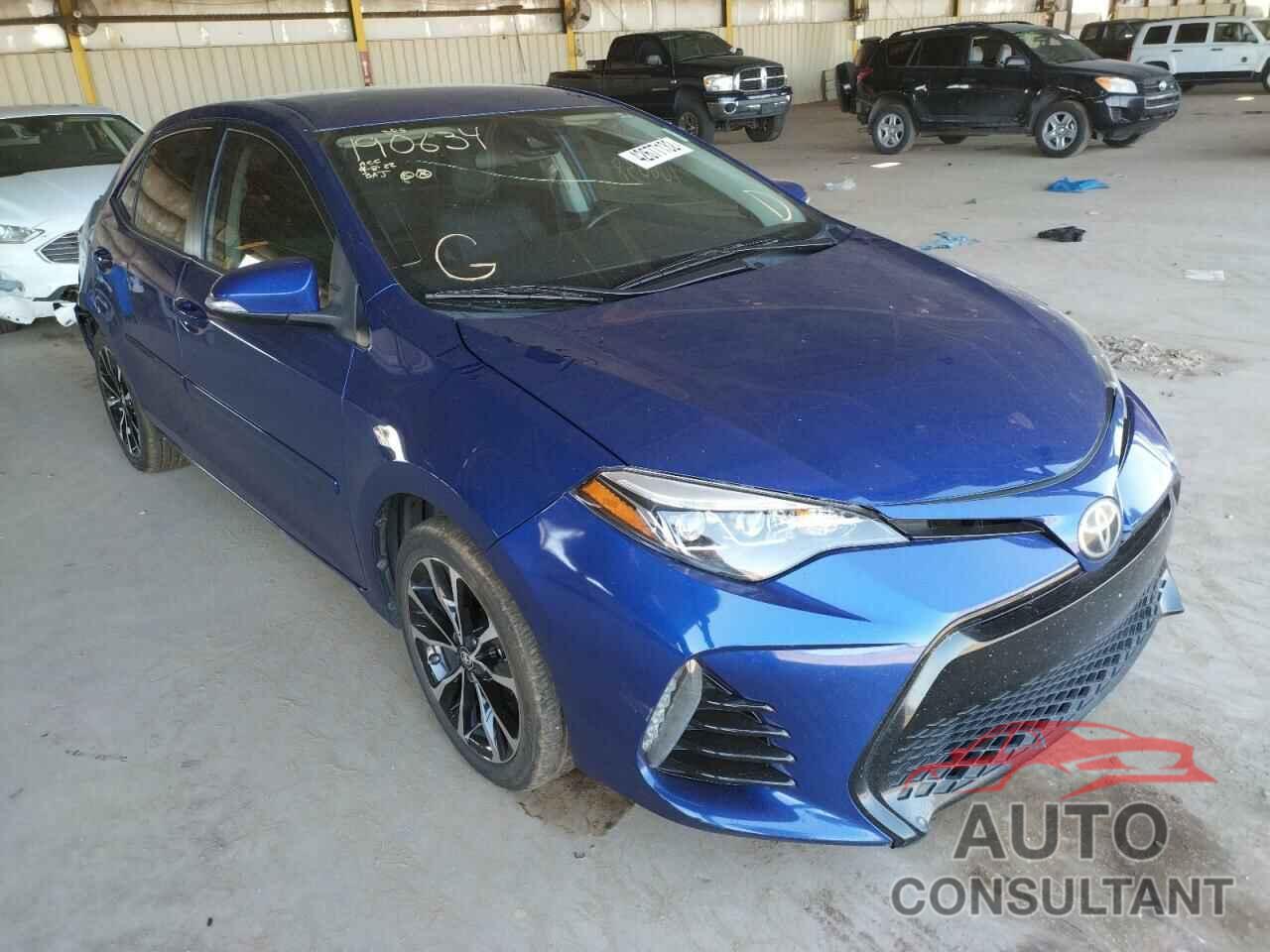 TOYOTA COROLLA 2017 - 2T1BURHE2HC949374