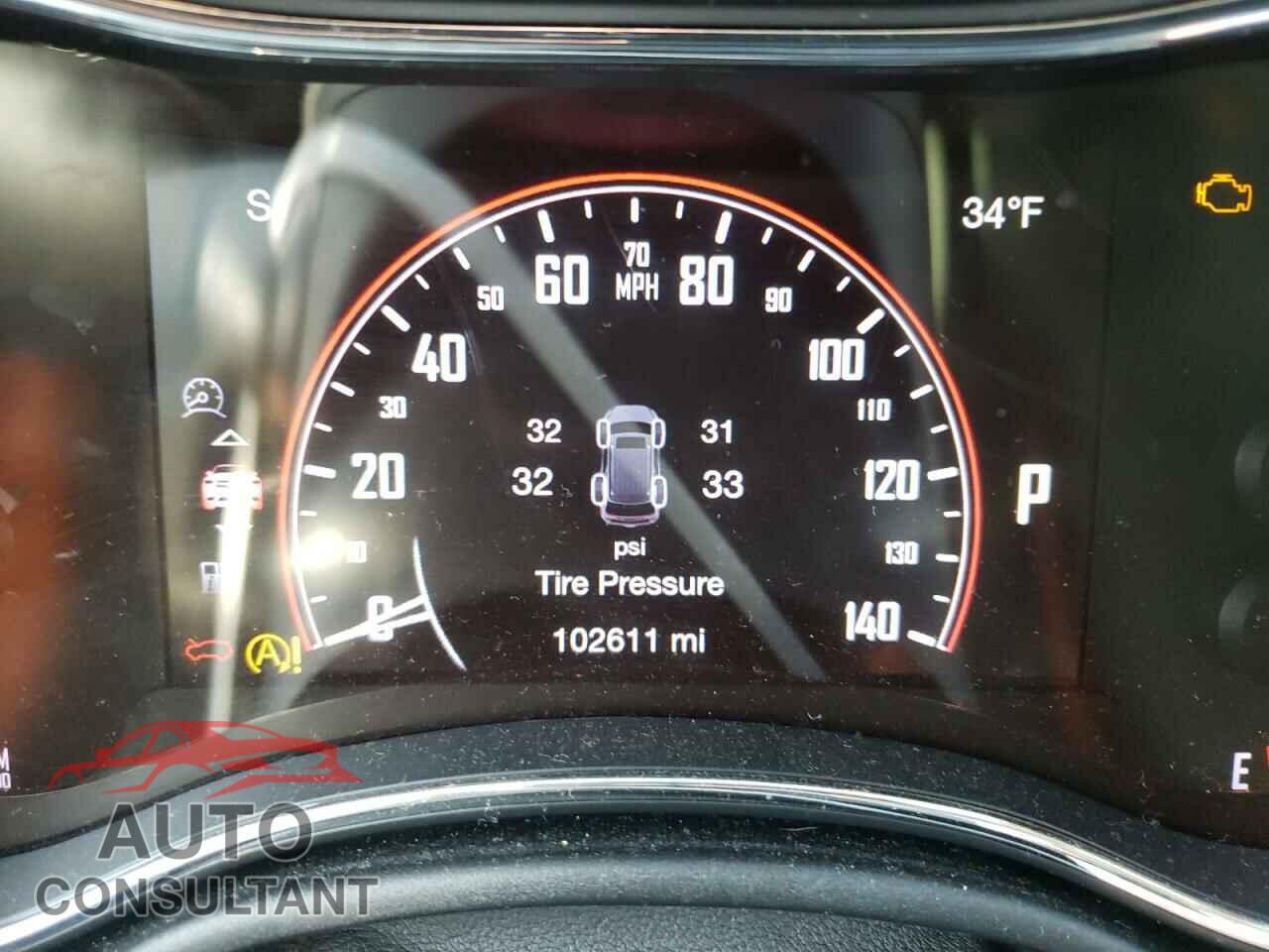 DODGE DURANGO 2016 - 1C4RDJAG7GC460312