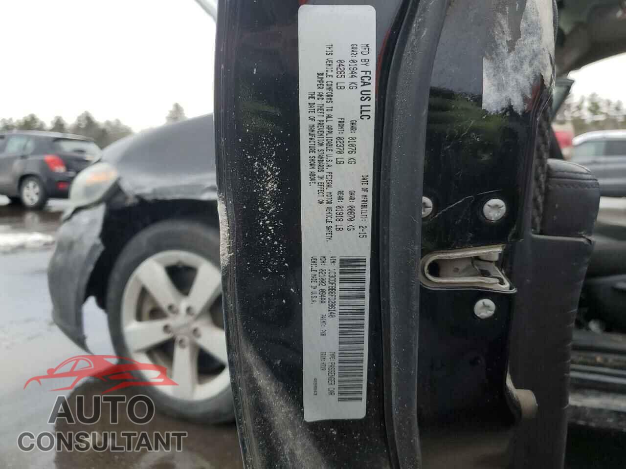 DODGE DART 2015 - 1C3CDFBB6FD286140
