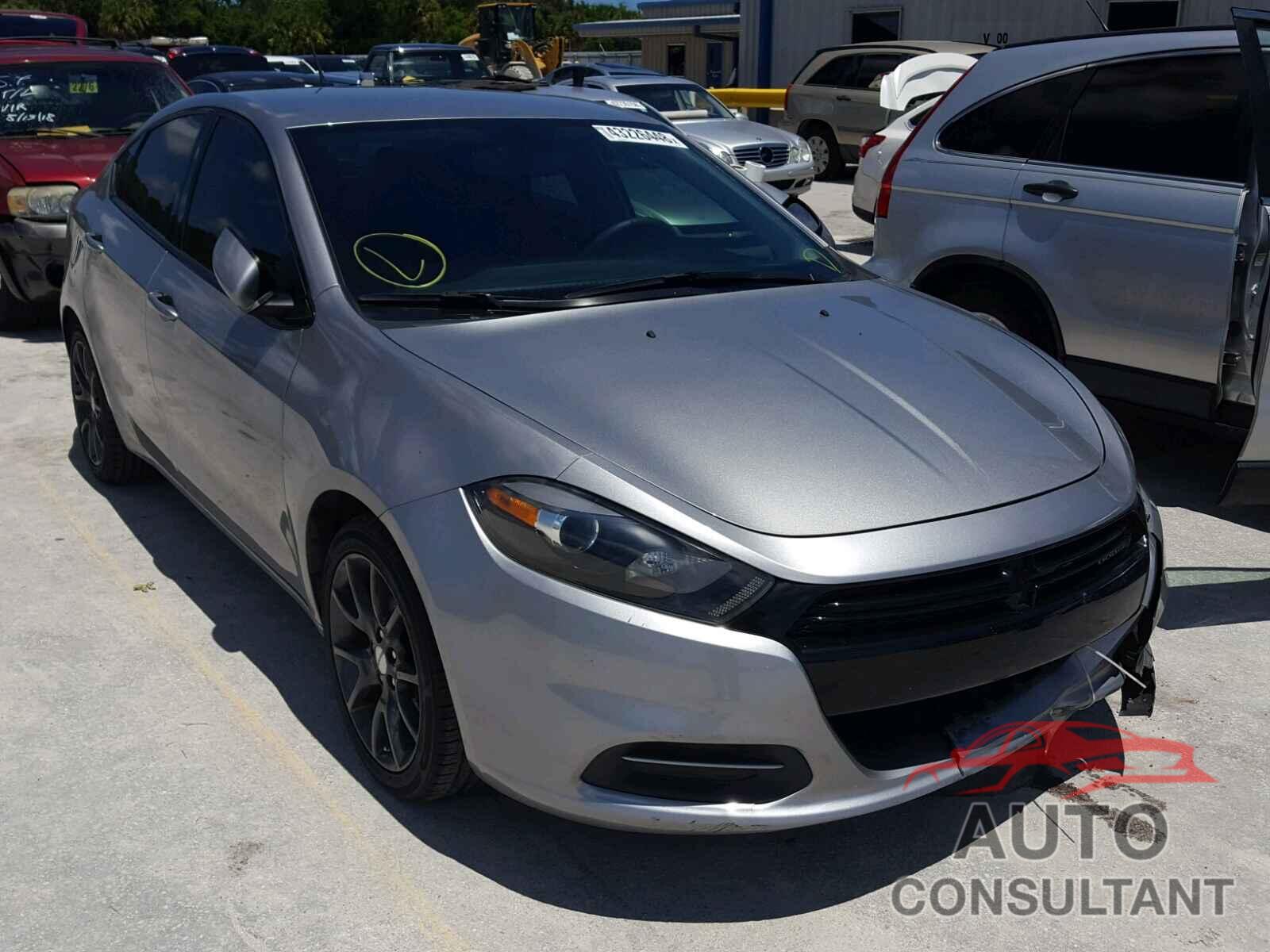 DODGE DART 2016 - 1C3CDFAA9GD656779