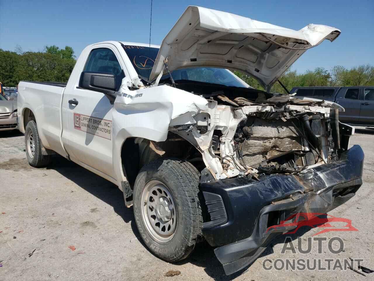 CHEVROLET SILVERADO 2020 - 3GCNWAEF6LG143431