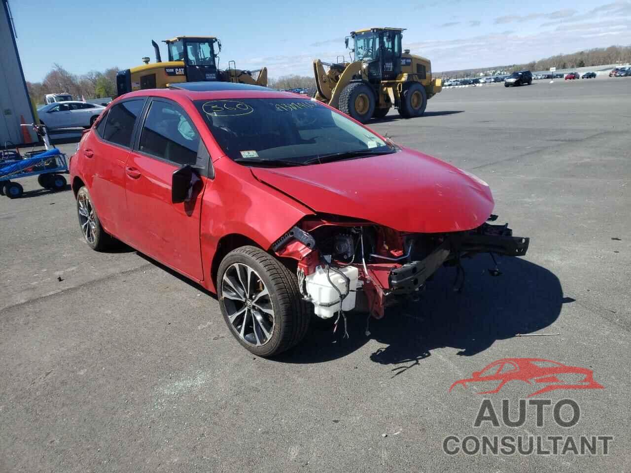 TOYOTA COROLLA 2017 - 2T1BURHE9HC817177