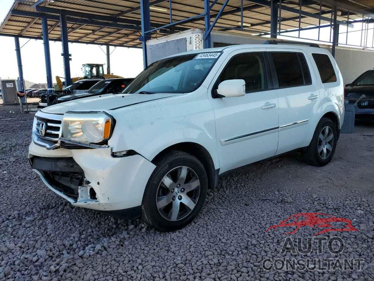 HONDA PILOT 2013 - 5FNYF3H97DB021215