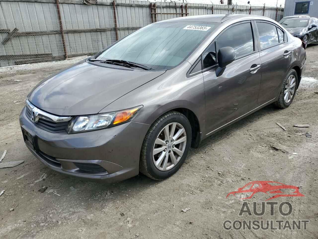 HONDA CIVIC 2012 - 19XFB2F90CE338905