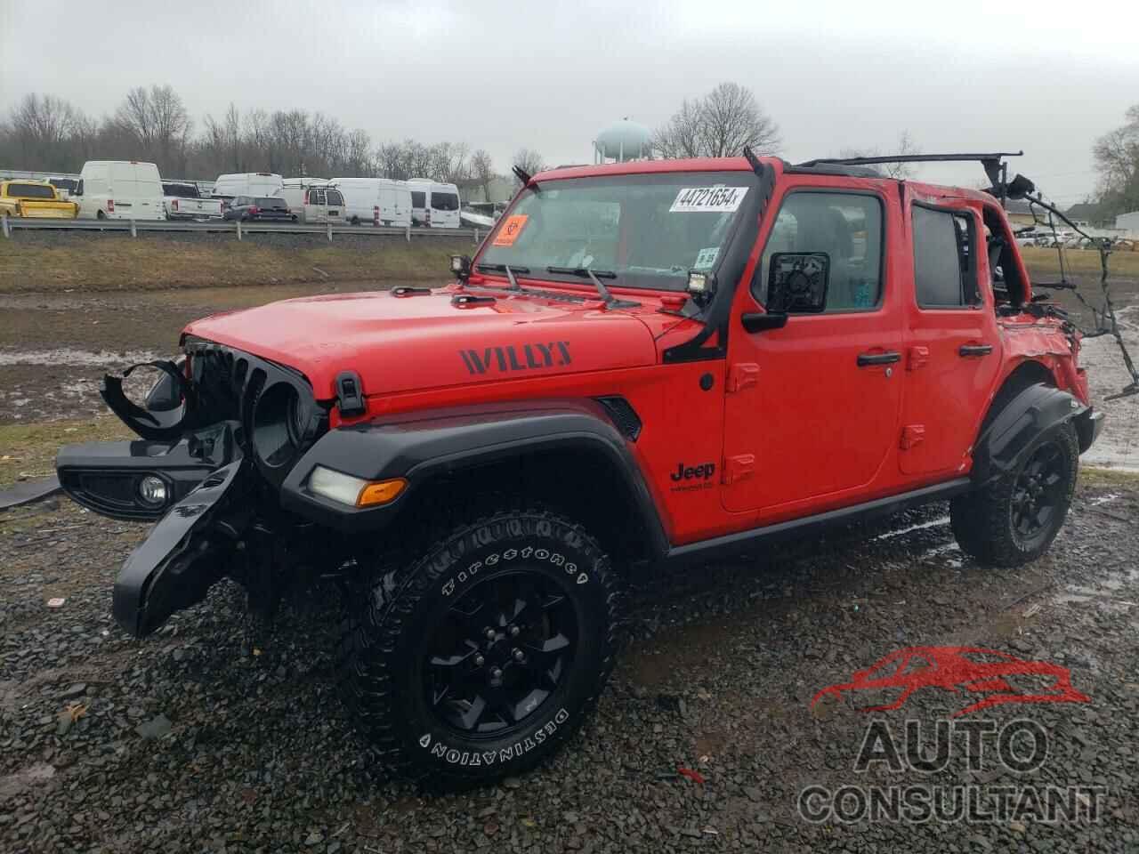 JEEP WRANGLER 2021 - 1C4HJXDG3MW501659