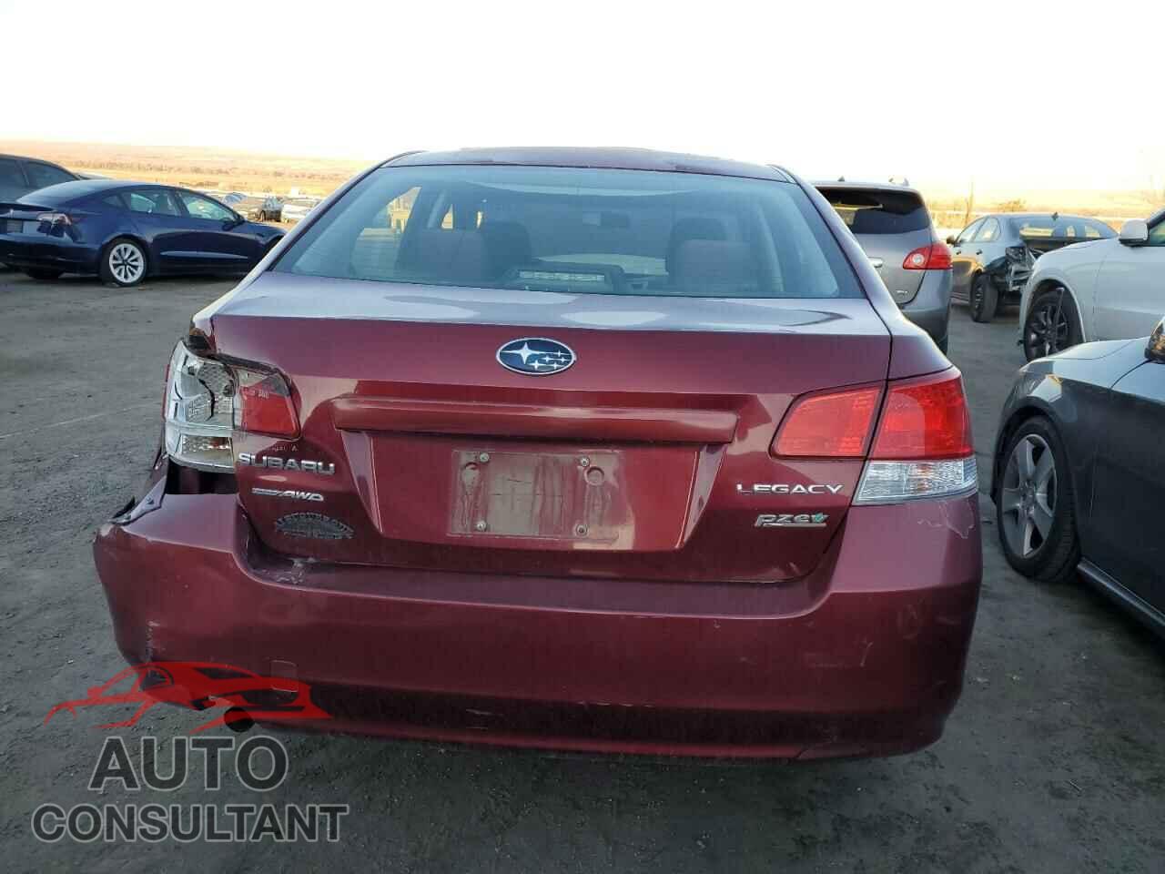 SUBARU LEGACY 2011 - 4S3BMBA66B3216058
