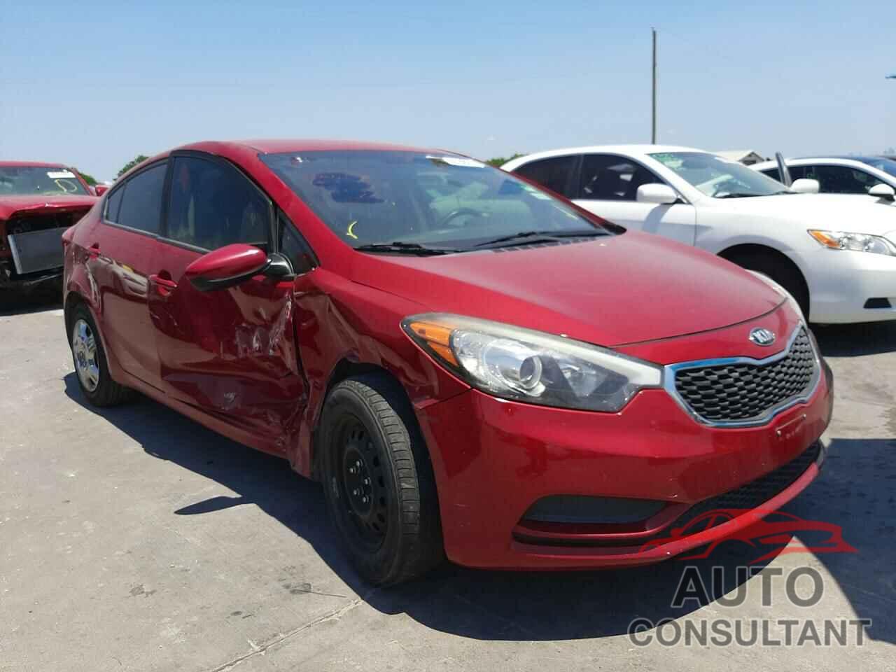 KIA FORTE 2016 - KNAFK4A60G5606178