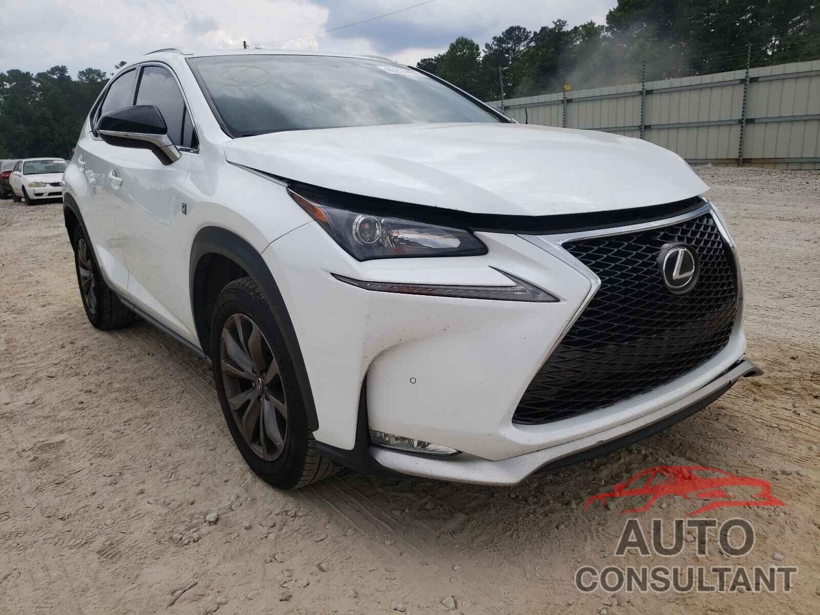 LEXUS NX 2017 - JTJYARBZ4H2052535