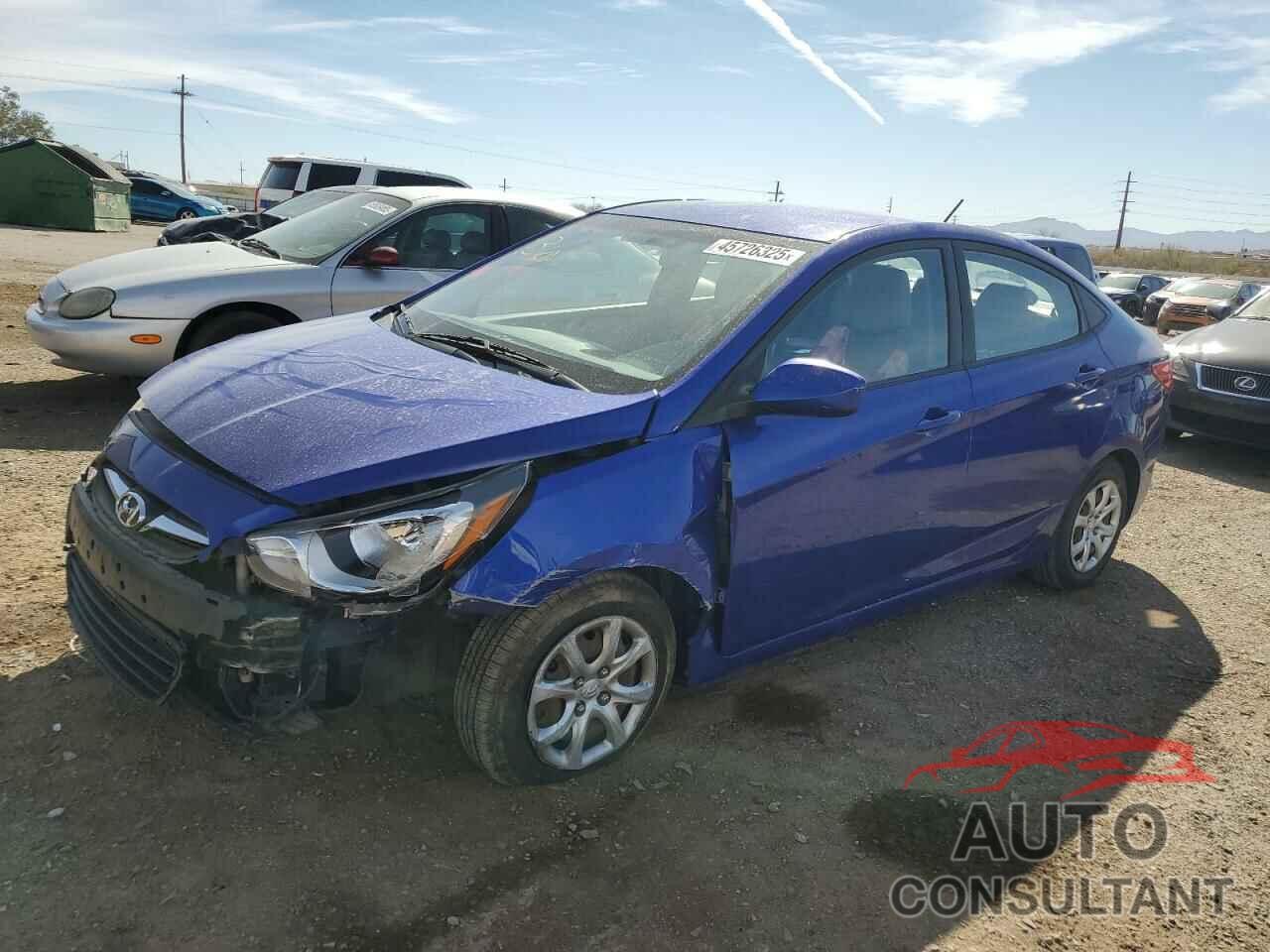 HYUNDAI ACCENT 2014 - KMHCT4AE1EU704340