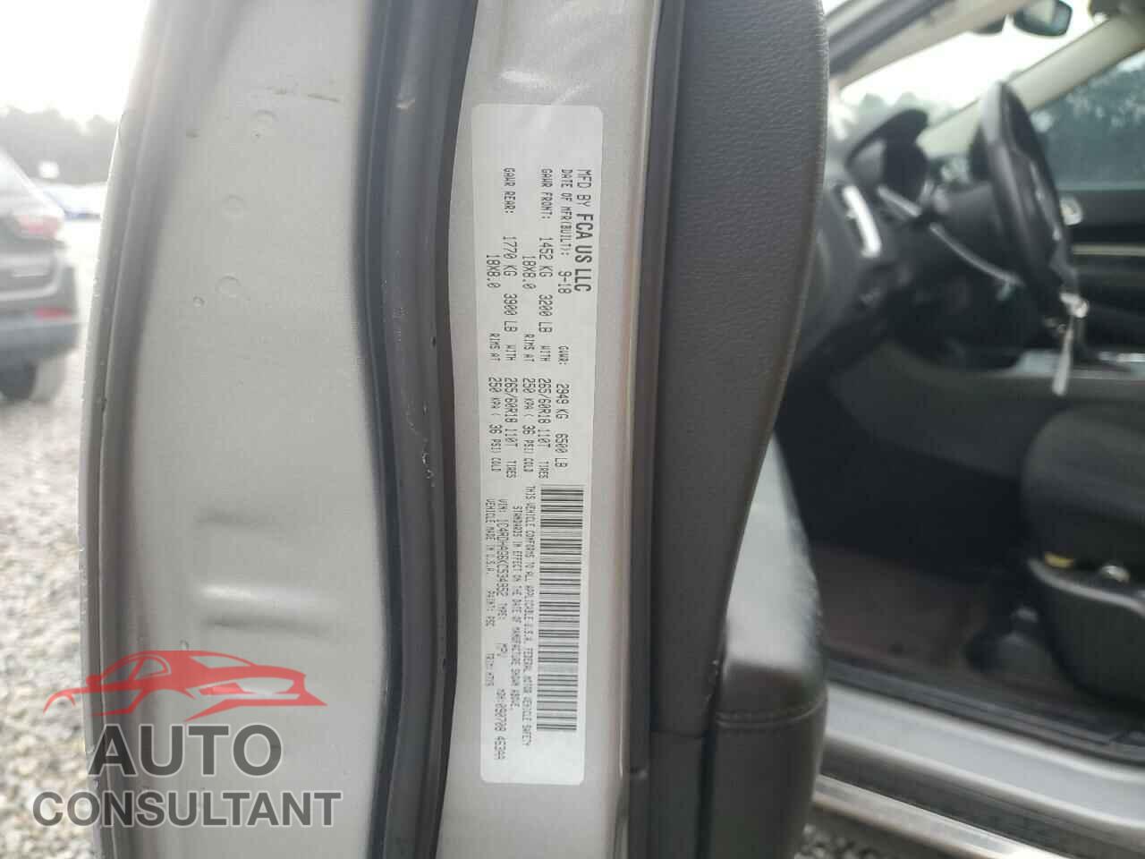 DODGE DURANGO 2019 - 1C4RDHAG6KC534952