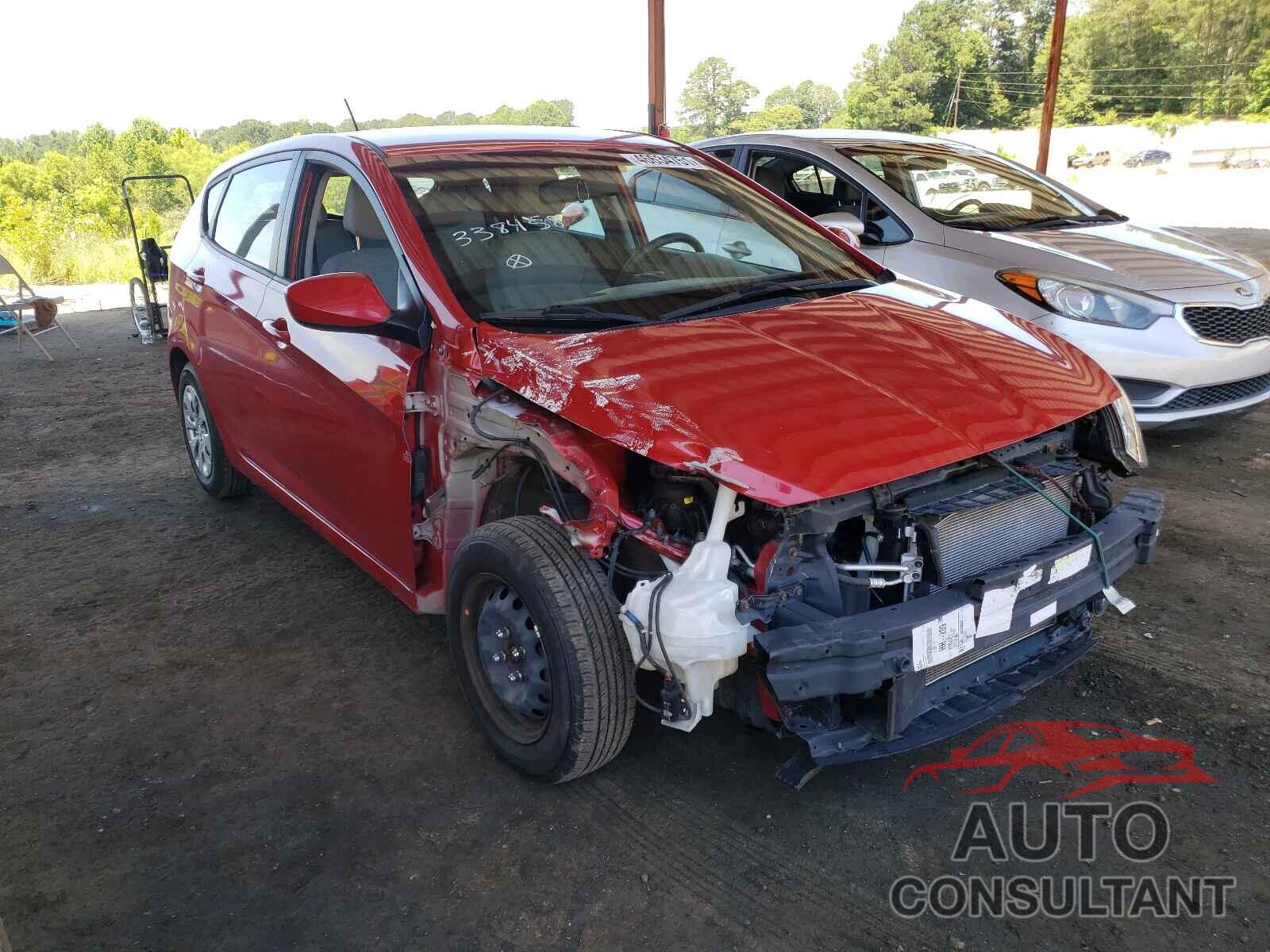 HYUNDAI ACCENT 2017 - KMHCT5AE9HU338458