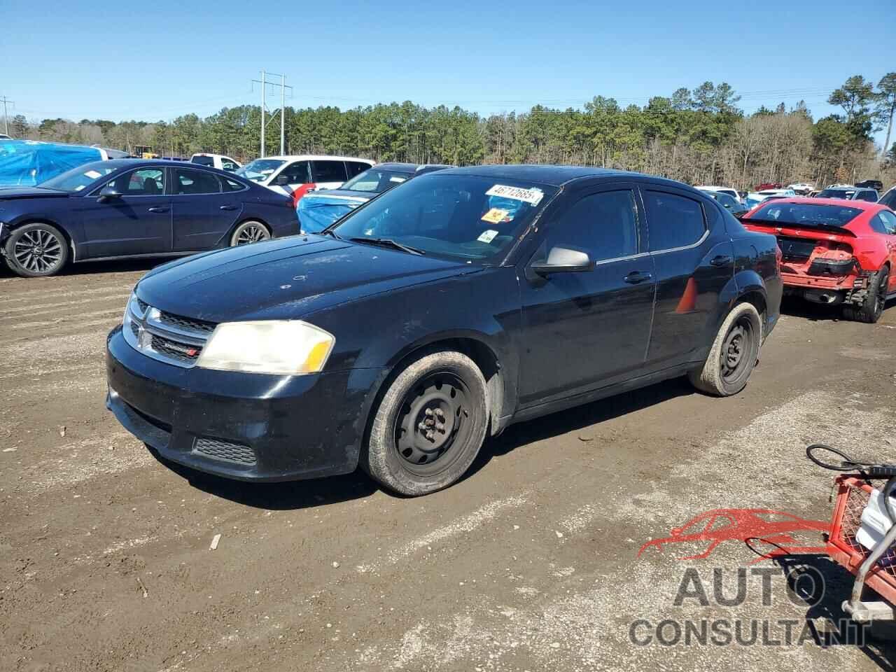 DODGE AVENGER 2012 - 1C3CDZAB1CN214982