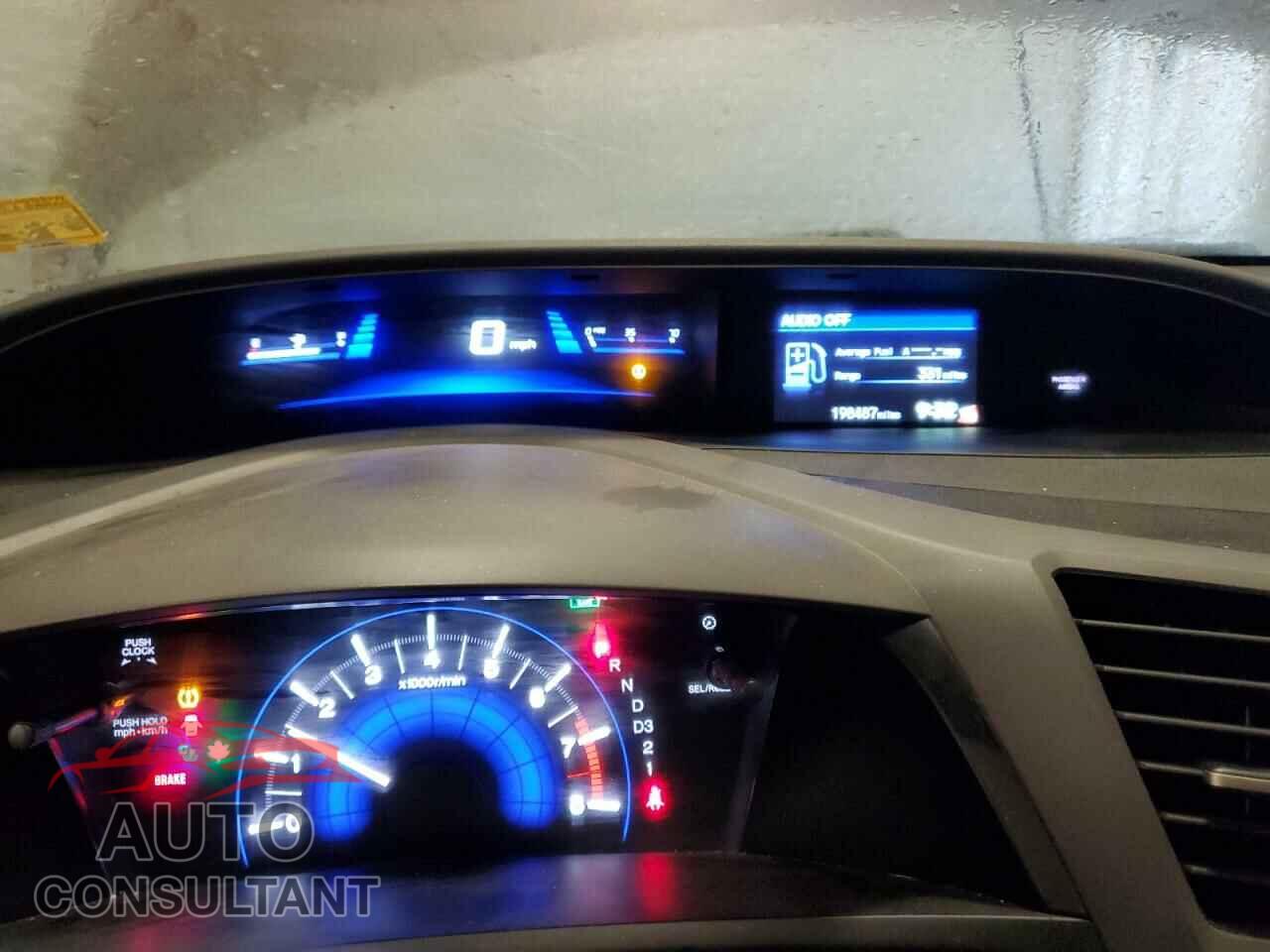 HONDA CIVIC 2012 - 19XFB2F50CE062335
