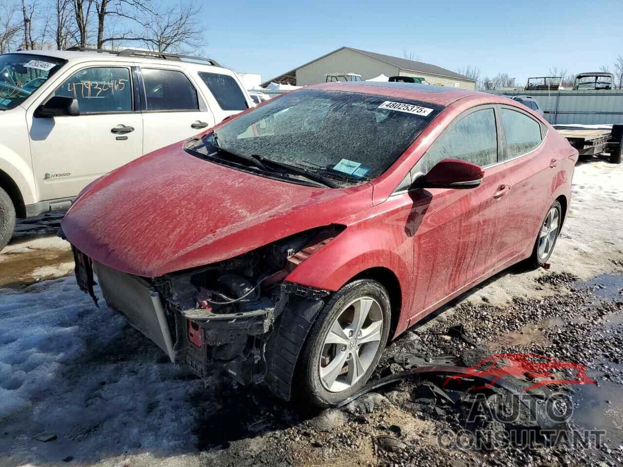 HYUNDAI ELANTRA 2016 - KMHDH4AE6GU505597