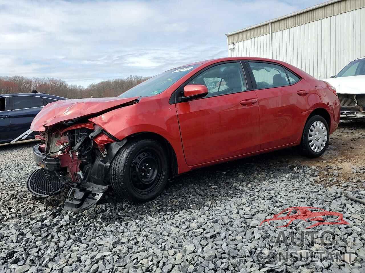 TOYOTA COROLLA 2016 - 2T1BURHE7GC735723