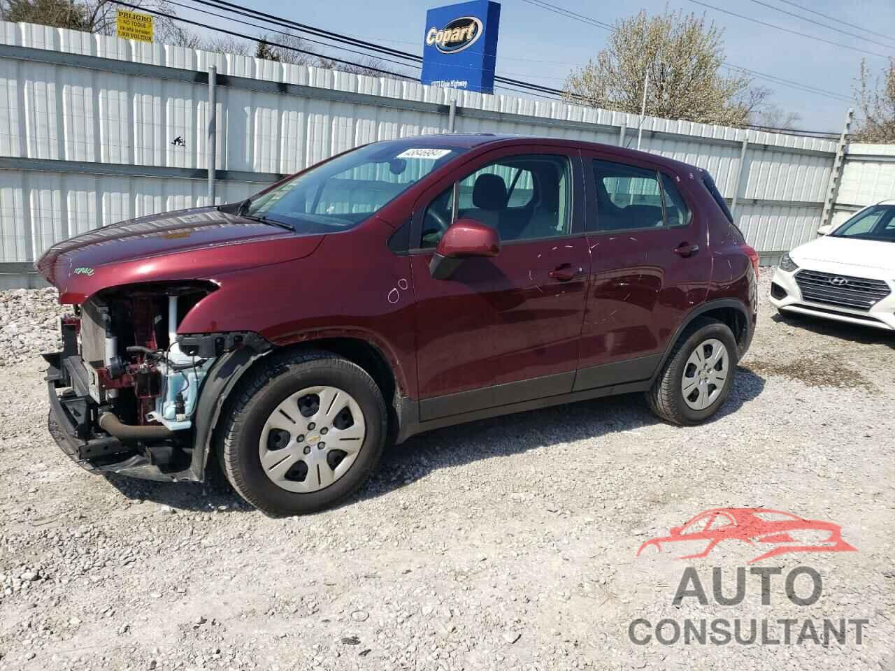 CHEVROLET TRAX 2016 - 3GNCJKSB6GL240467