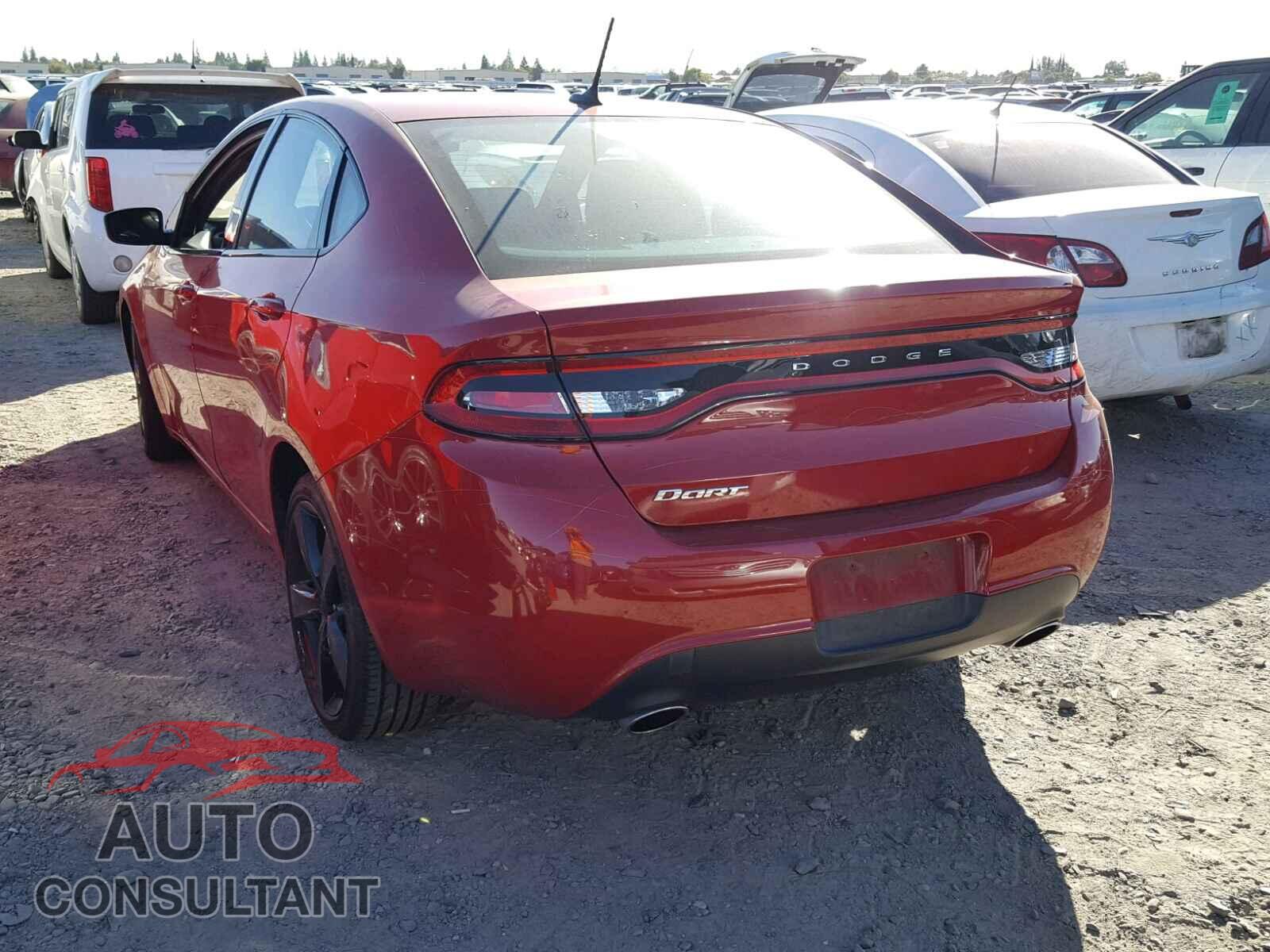 DODGE DART 2016 - 1C3CDFBB2GD539875