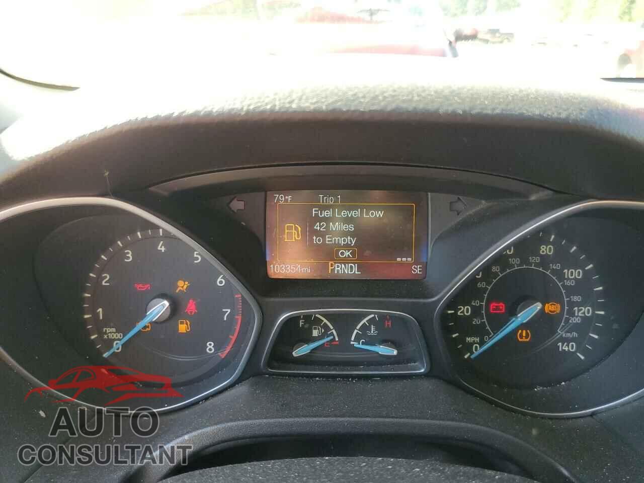 FORD FOCUS 2016 - 1FADP3F29GL290776