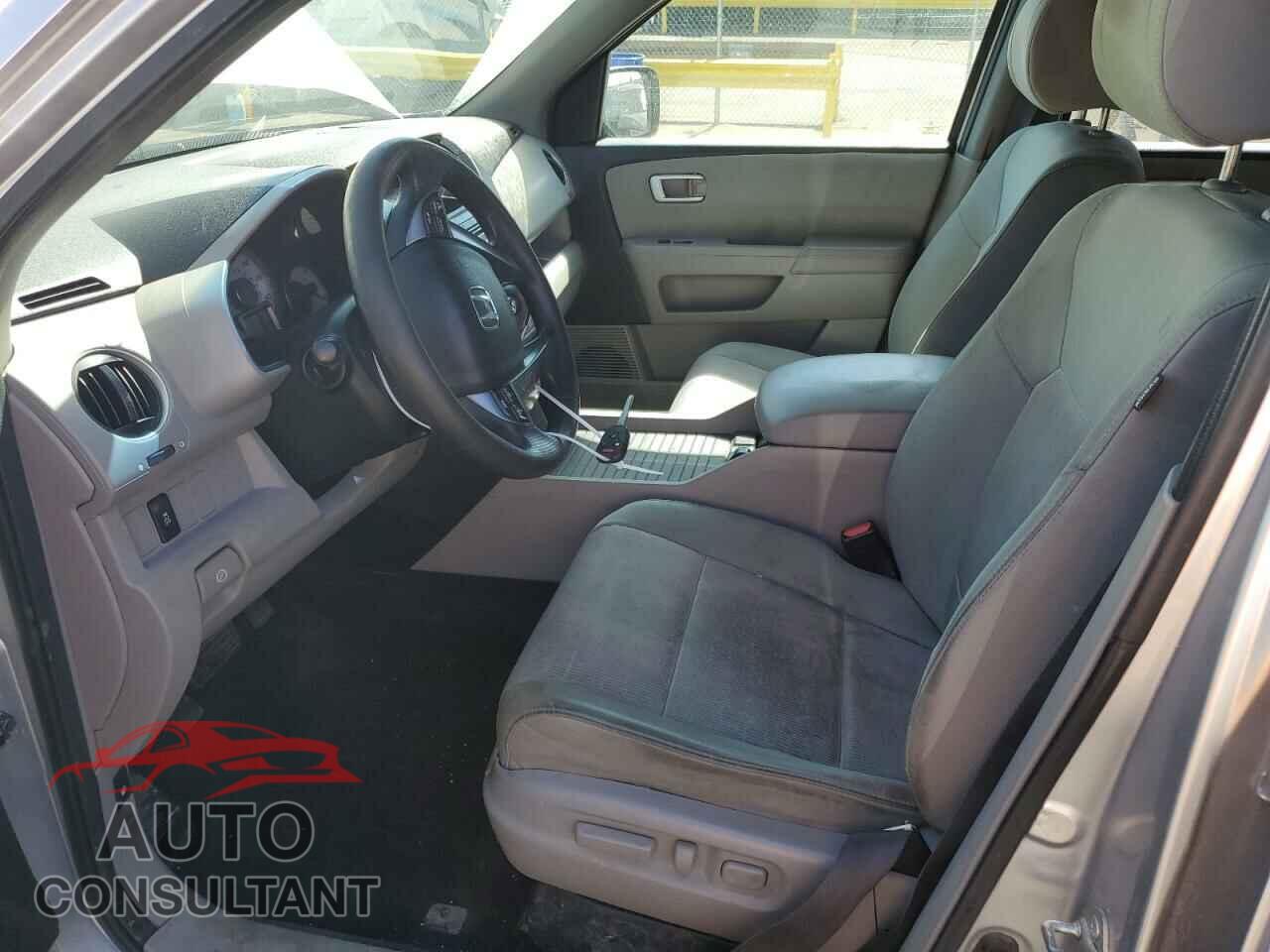 HONDA PILOT 2012 - 5FNYF4H47CB044468
