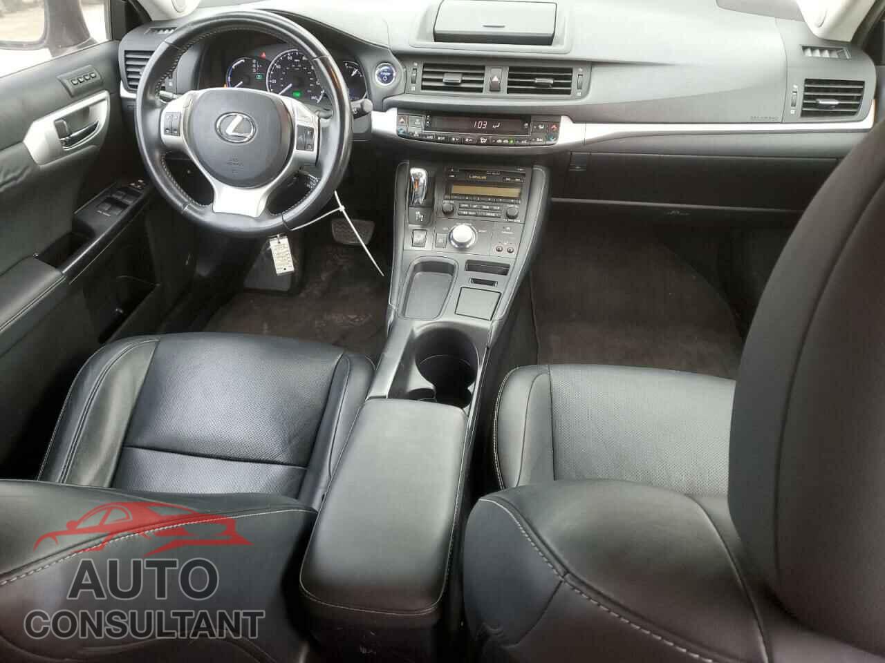 LEXUS CT 200 2012 - JTHKD5BH3C2063839