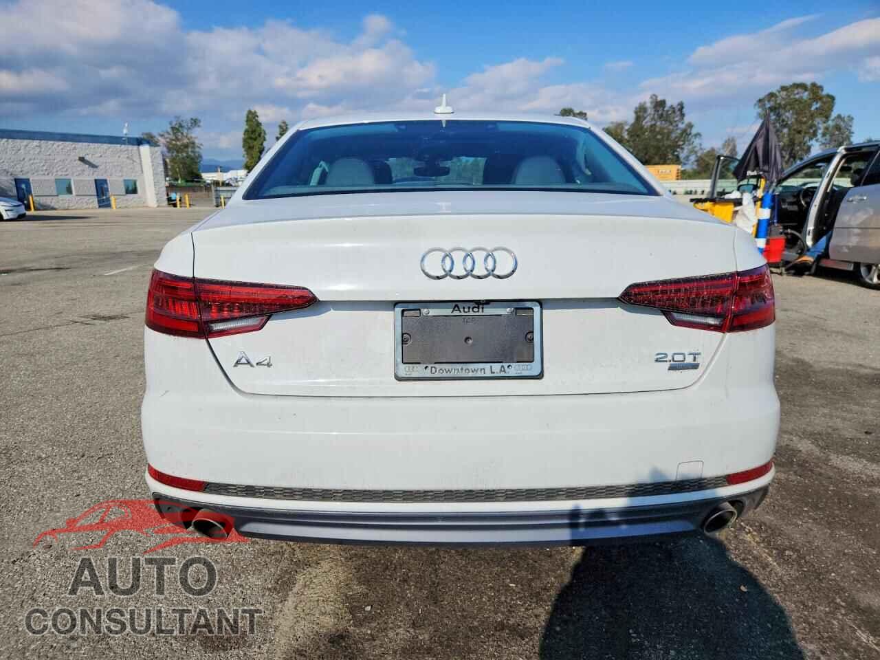 AUDI A4 2018 - WAUKMAF4XJA210403