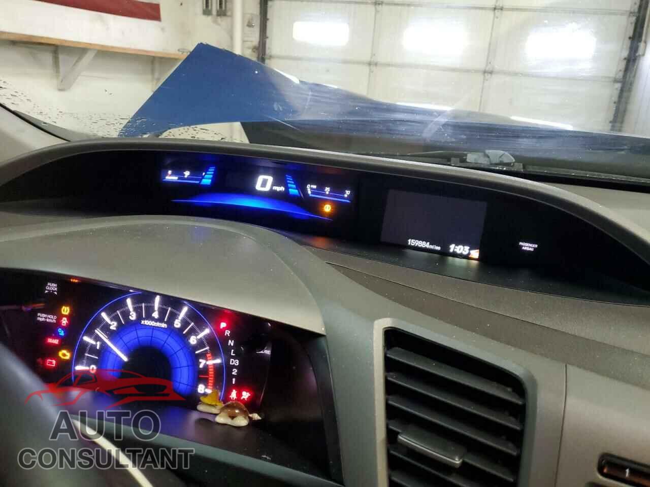 HONDA CIVIC 2012 - 19XFB2F52CE062935