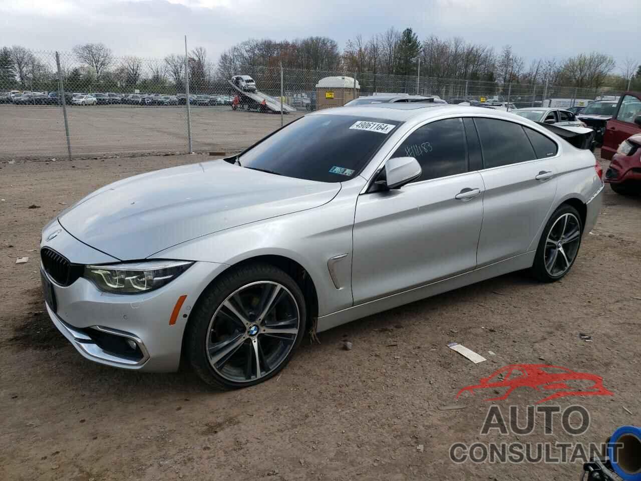 BMW 4 SERIES 2018 - WBA4J3C52JBG91013