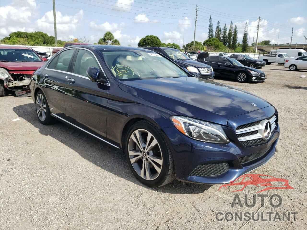 MERCEDES-BENZ C-CLASS 2018 - WDDWF4JB4JR394511