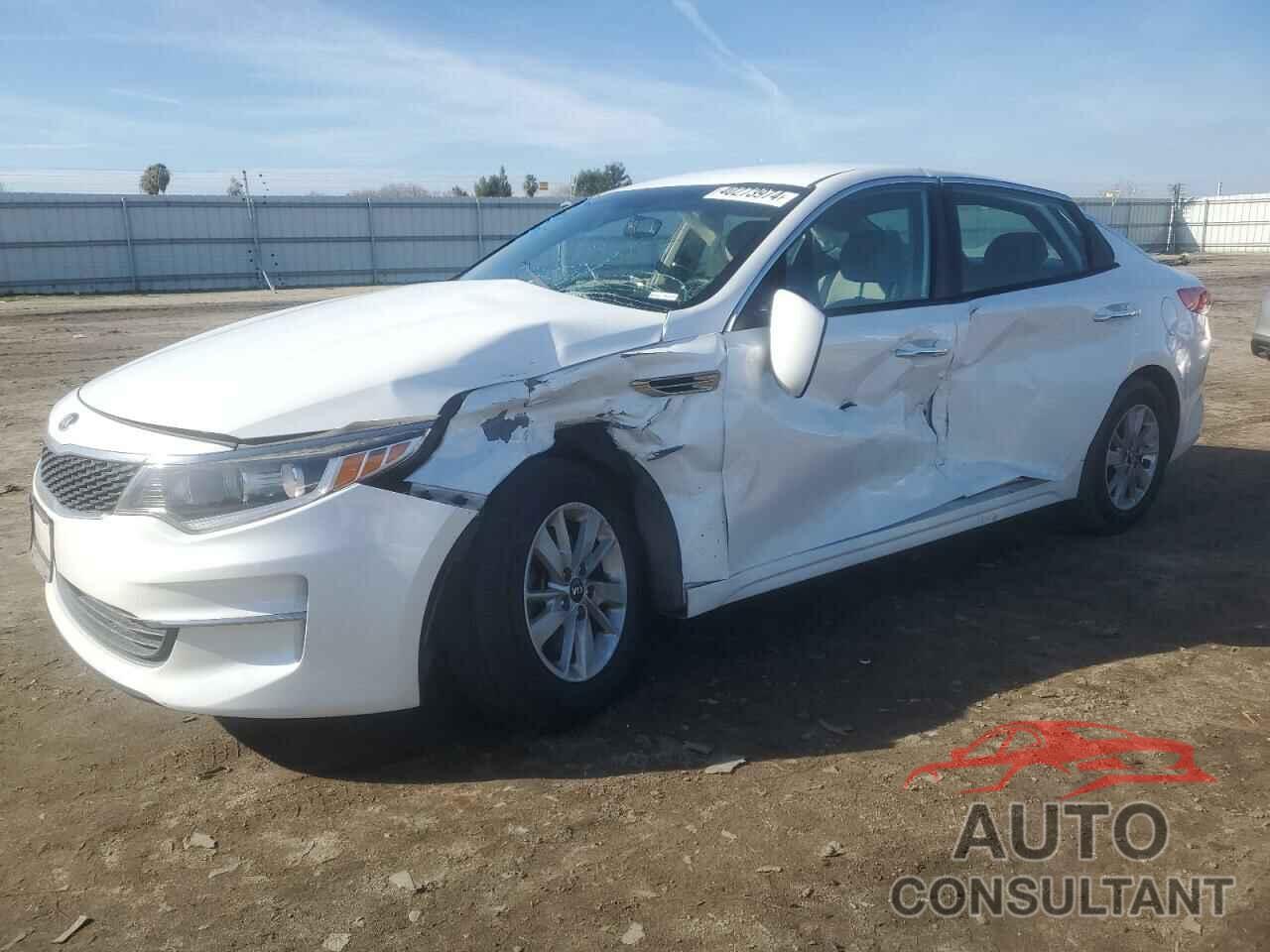 KIA OPTIMA 2016 - KNAGT4L35G5106697