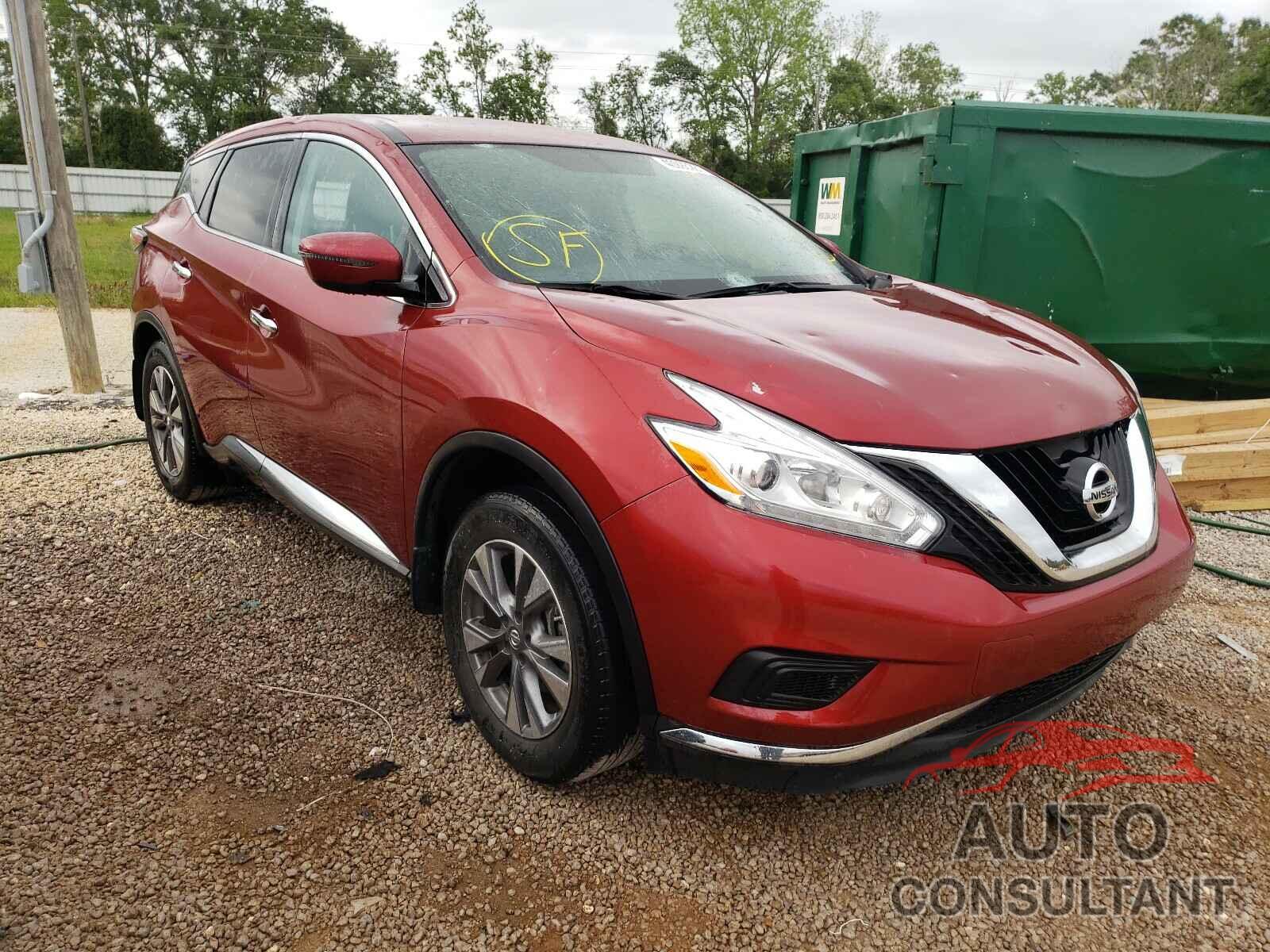 NISSAN MURANO 2017 - 5N1AZ2MG9HN173930