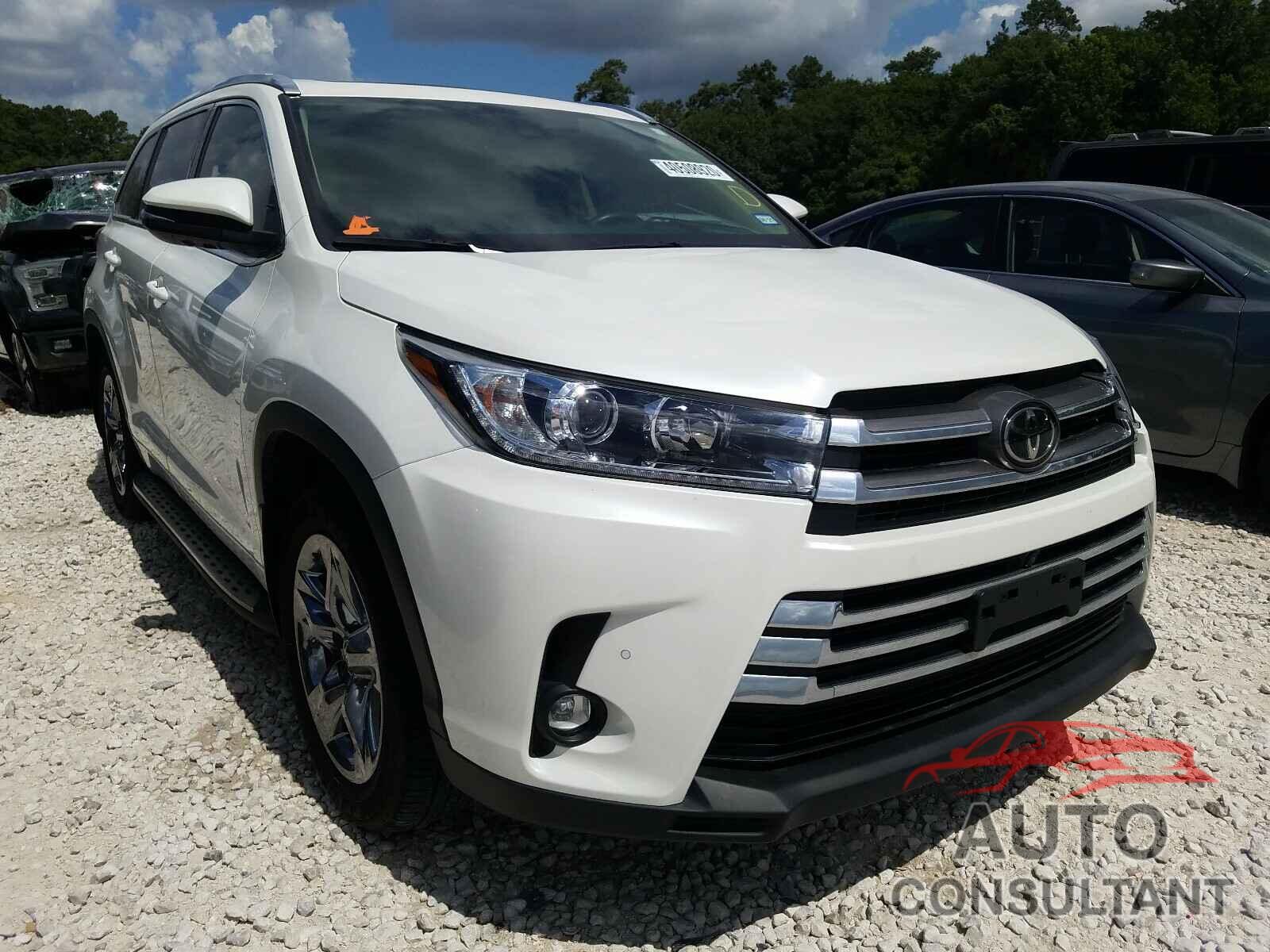 TOYOTA HIGHLANDER 2019 - 5TDYZRFH3KS294407