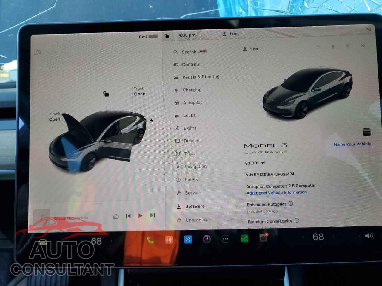 TESLA MODEL 3 2018 - 5YJ3E1EA4JF021474