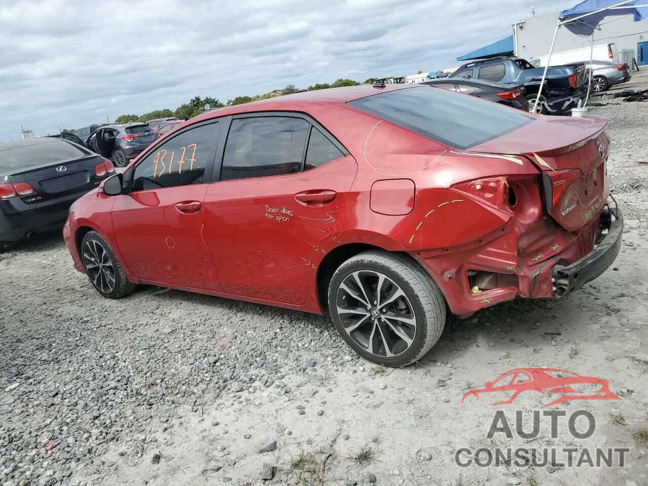 TOYOTA COROLLA 2019 - 5YFBURHE1KP861570