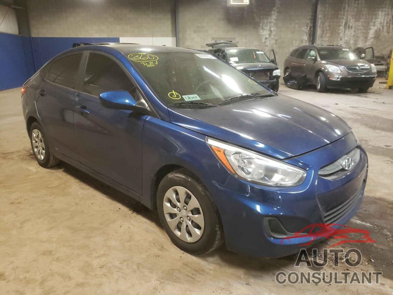HYUNDAI ACCENT 2017 - KMHCT4AE8HU205815