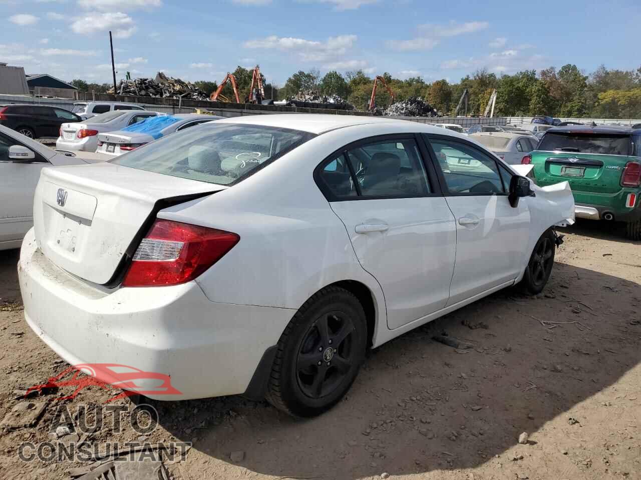 HONDA CIVIC 2012 - 2HGFB2F54CH591180