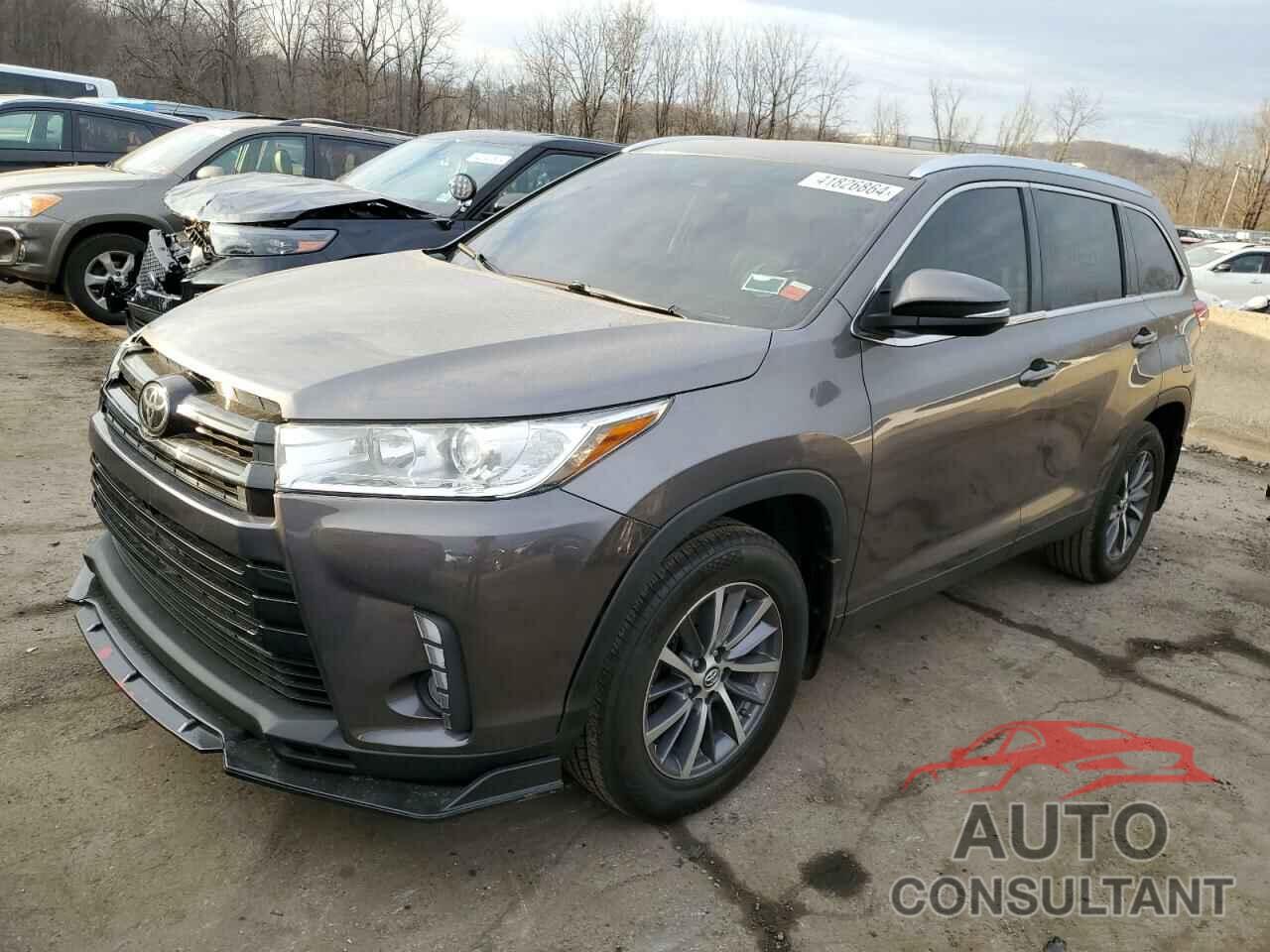 TOYOTA HIGHLANDER 2019 - 5TDJZRFH6KS706322