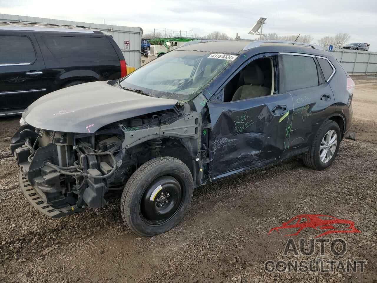 NISSAN ROGUE 2016 - KNMAT2MV4GP631509