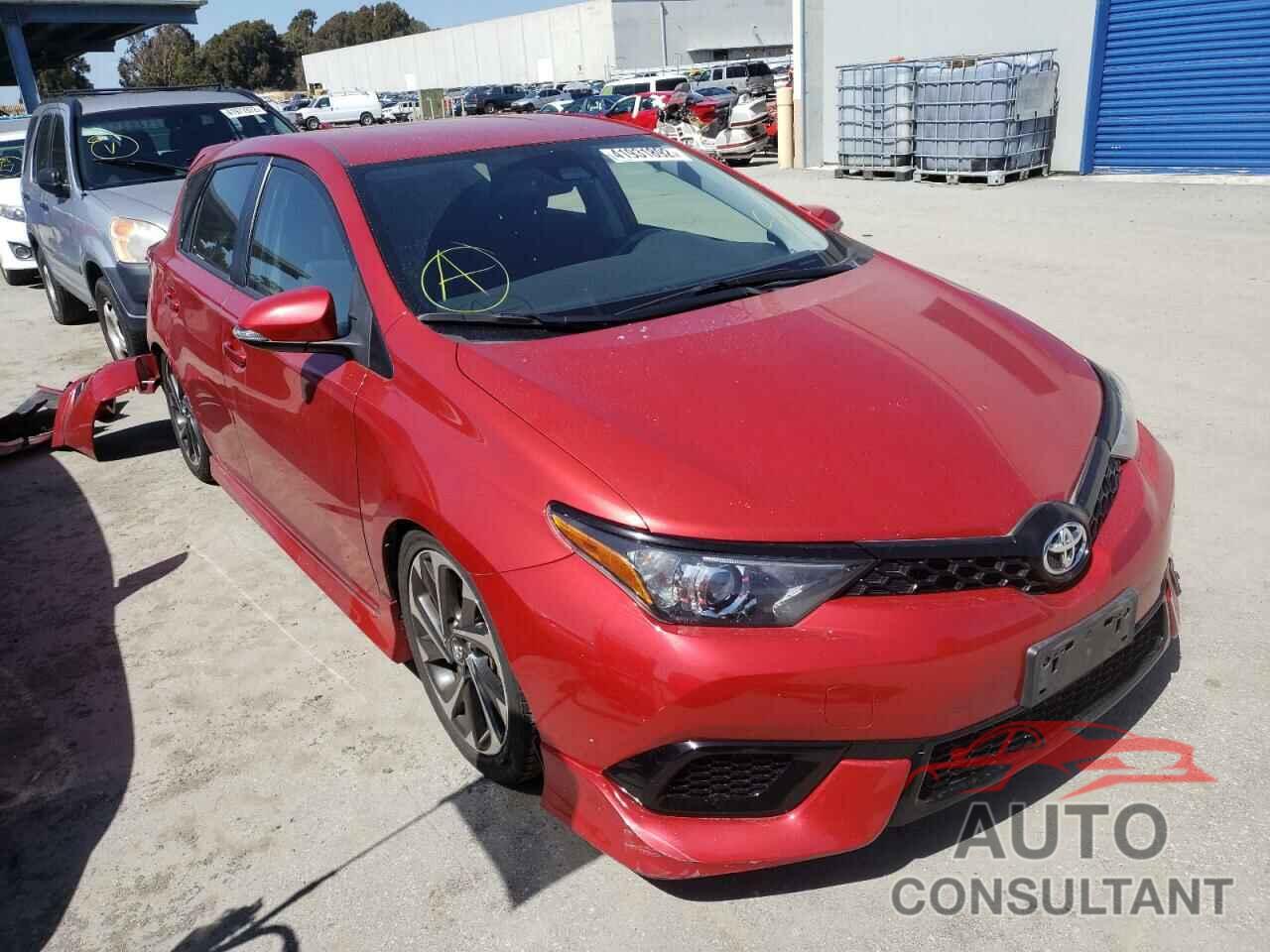 TOYOTA COROLLA 2017 - JTNKARJE8HJ536149