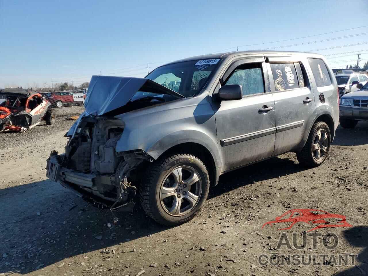 HONDA PILOT 2012 - 5FNYF4H59CB018219