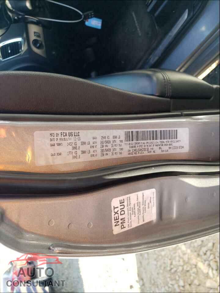 DODGE DURANGO 2017 - 1C4RDJDG4HC725152