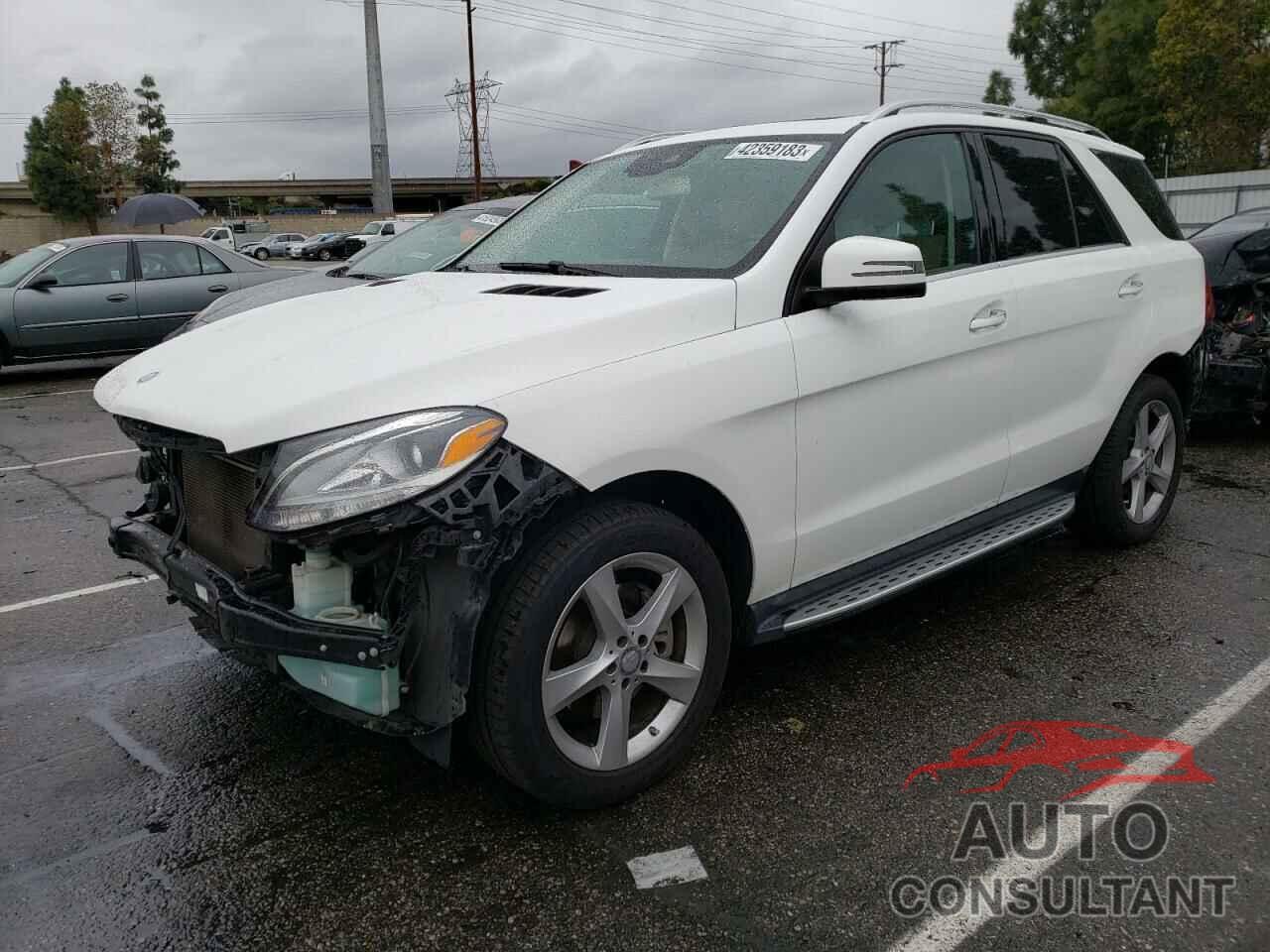 MERCEDES-BENZ GLE-CLASS 2016 - 4JGDA5JB8GA678202