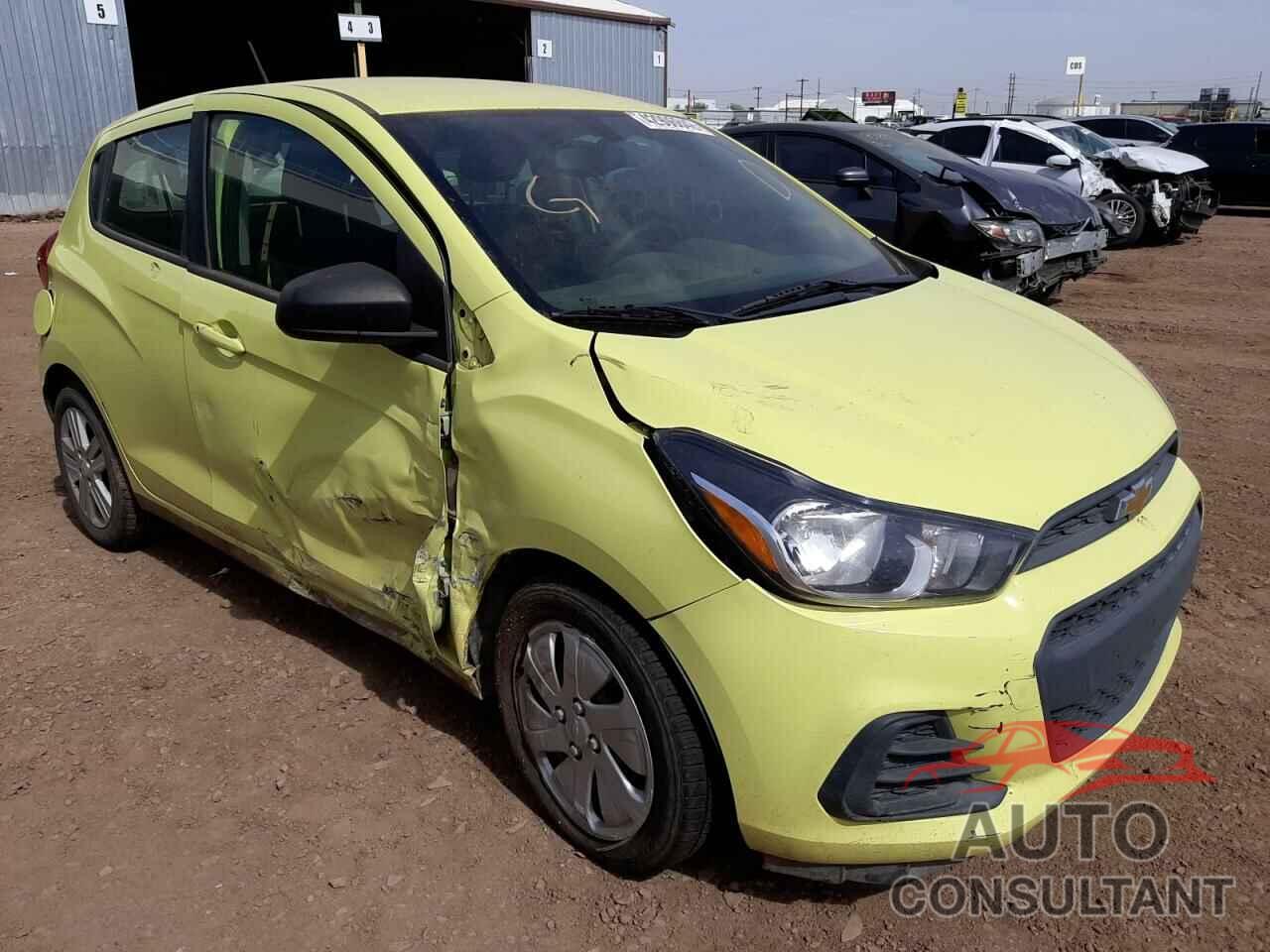 CHEVROLET SPARK 2017 - KL8CB6SA4HC782077