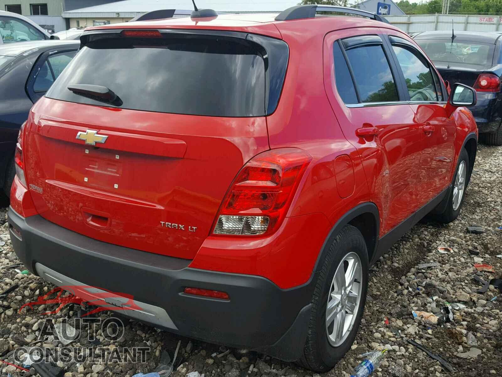 CHEVROLET TRAX 1LT 2016 - KL7CJLSB9GB755380