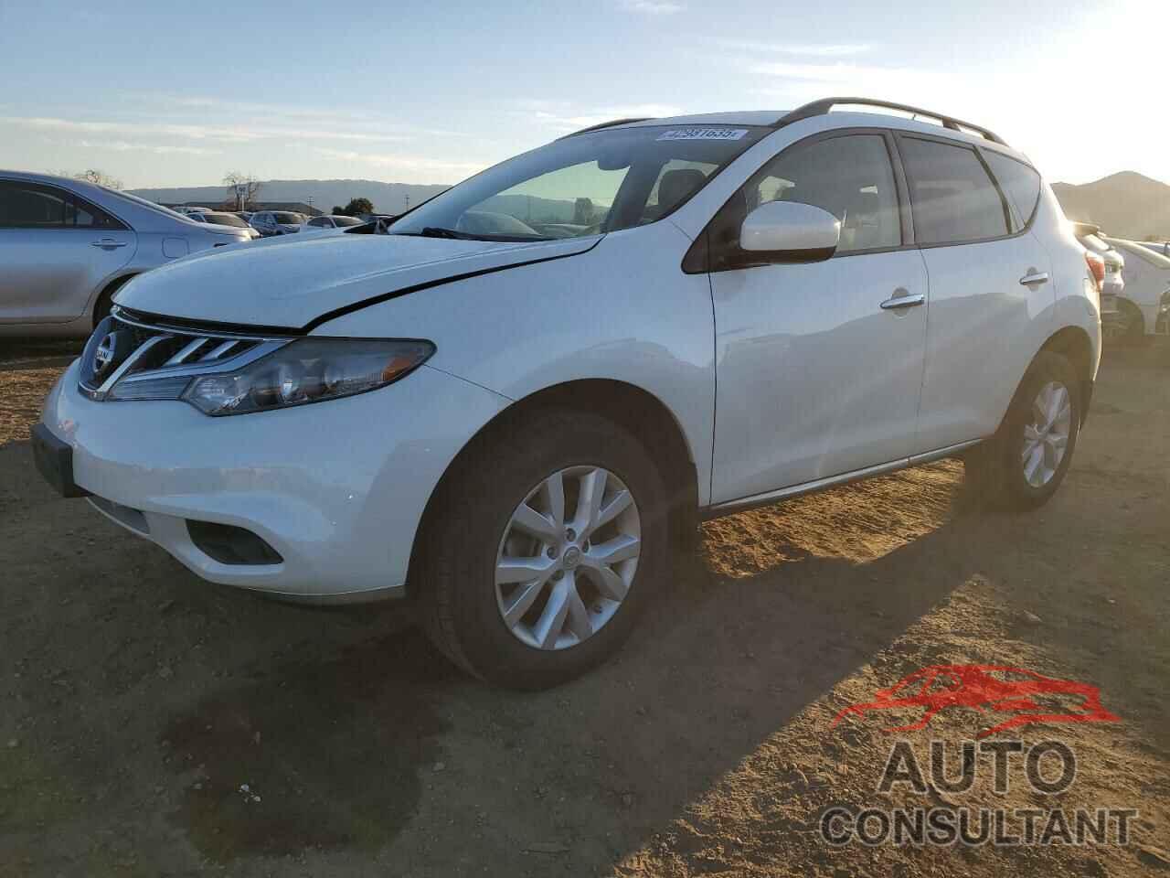 NISSAN MURANO 2013 - JN8AZ1MW6DW309140