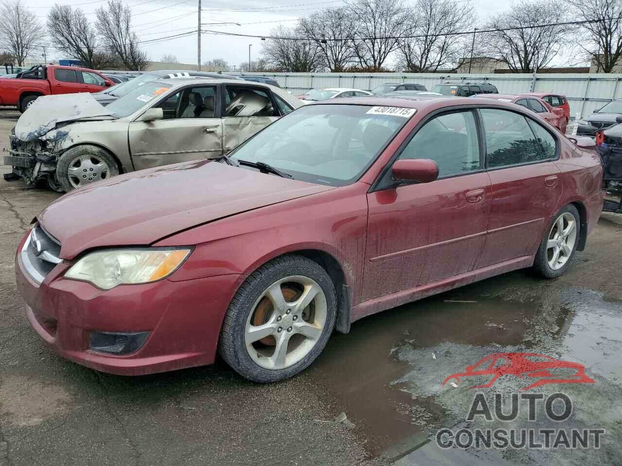 SUBARU LEGACY 2009 - 4S3BL616X97227531