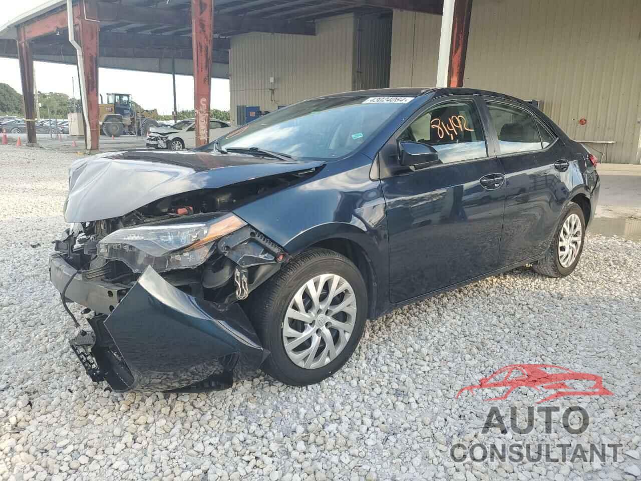 TOYOTA COROLLA 2019 - 2T1BURHE6KC238669