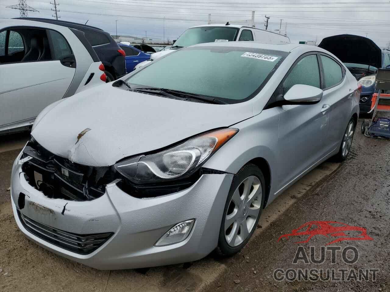 HYUNDAI ELANTRA 2012 - KMHDH4AE7CU236861