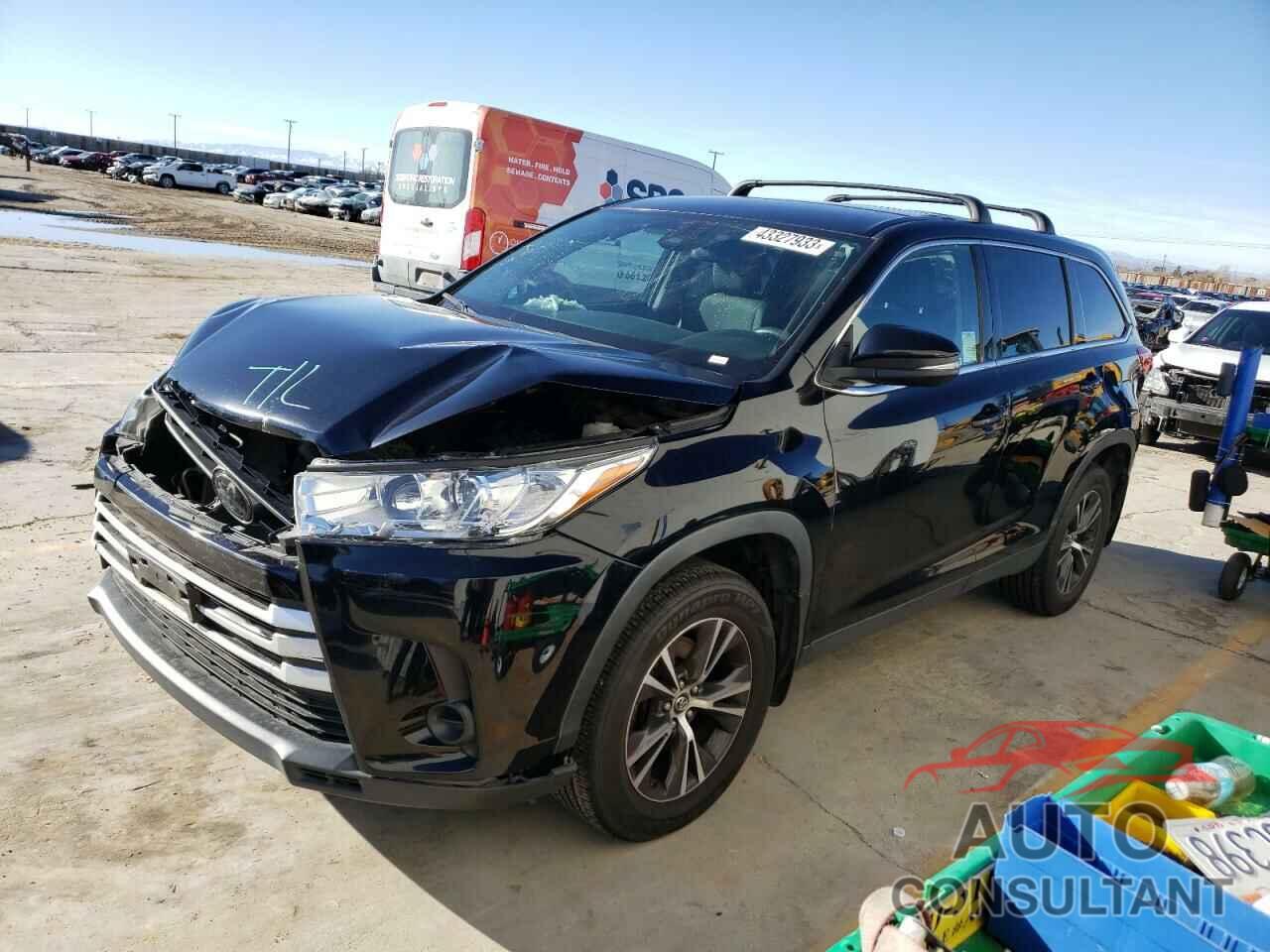 TOYOTA HIGHLANDER 2019 - 5TDZZRFH4KS296798